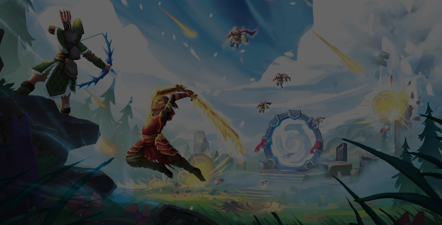 Onward — настольная MOBA игра