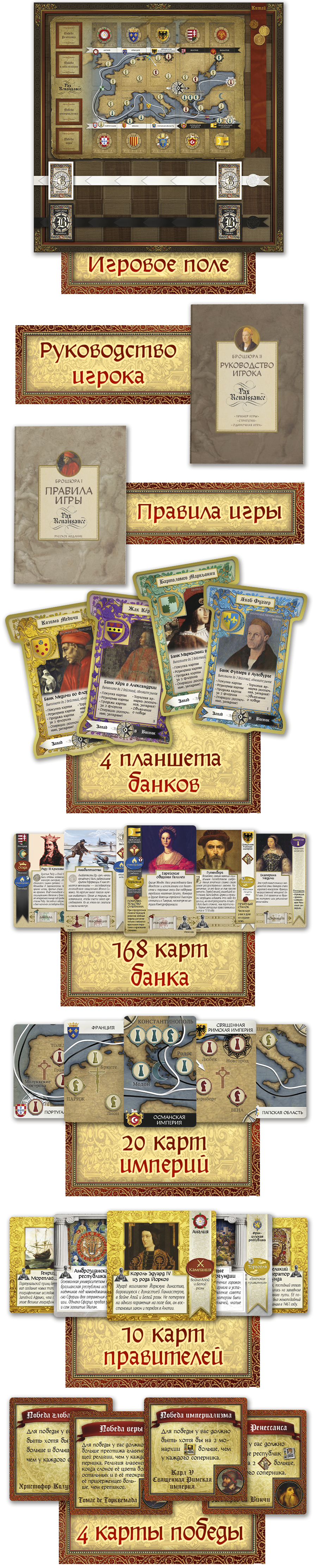 Pax Renaissance. Русское издание» (Pax Renaissance 2nd Edition) —  настольная игра Crowd Games