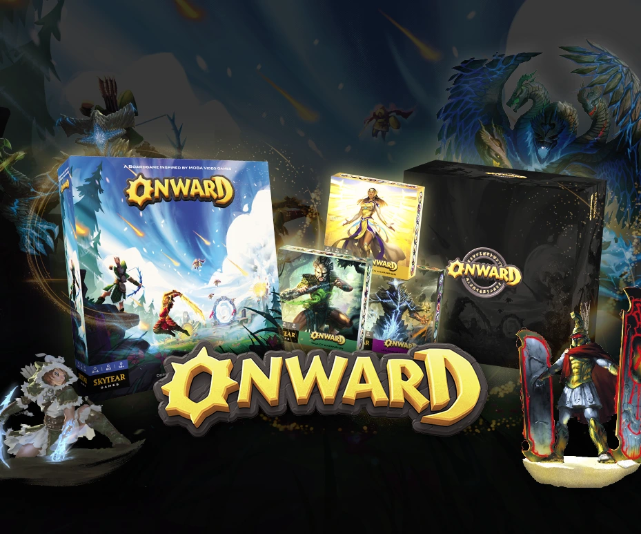 Onward — настольная MOBA игра