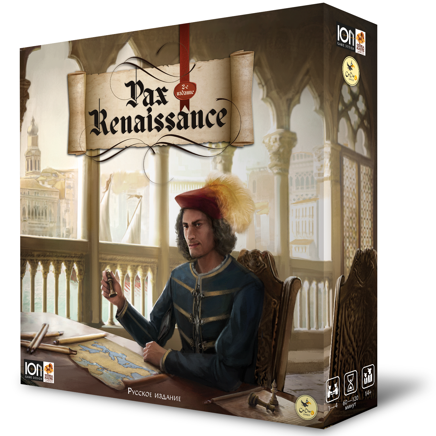 Pax Renaissance. Русское издание» (Pax Renaissance 2nd Edition) —  настольная игра Crowd Games