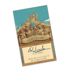 Наклейка с автографом Витала Ласерды. Предзаказ