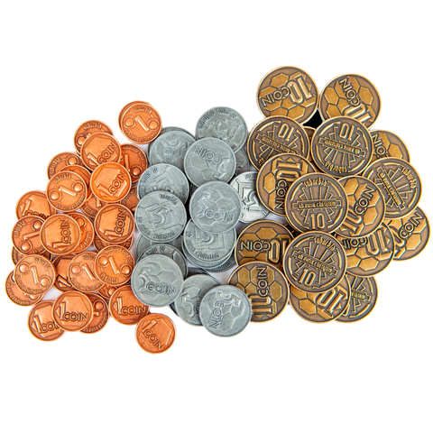 Металлические монеты для игры «Пригород»