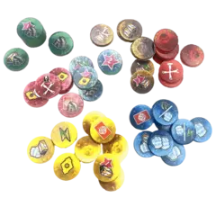 Набор деревянных жетонов для игры «Рубеж Андромеды». Предзаказ