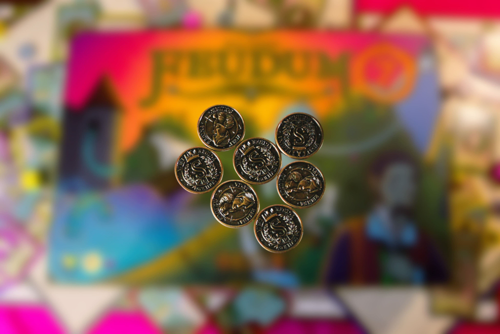 Металлические монеты для игры «Феод»-16313-crowdgames.ru-3