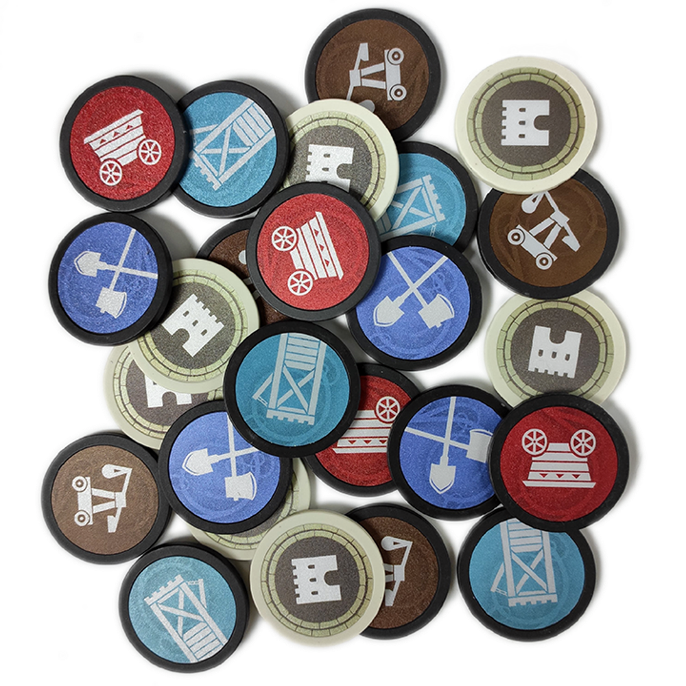 Сундук войны. Осада. Фишки