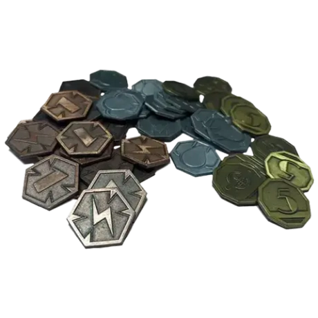 Металлические монеты для игры «Плотина» Предзаказ