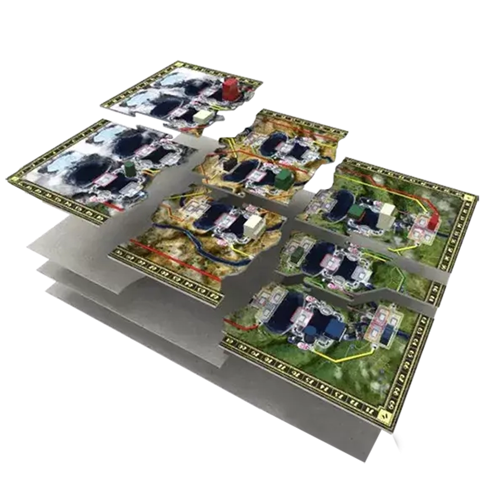 Объёмное игровое поле для игры «Плотина». Предзаказ