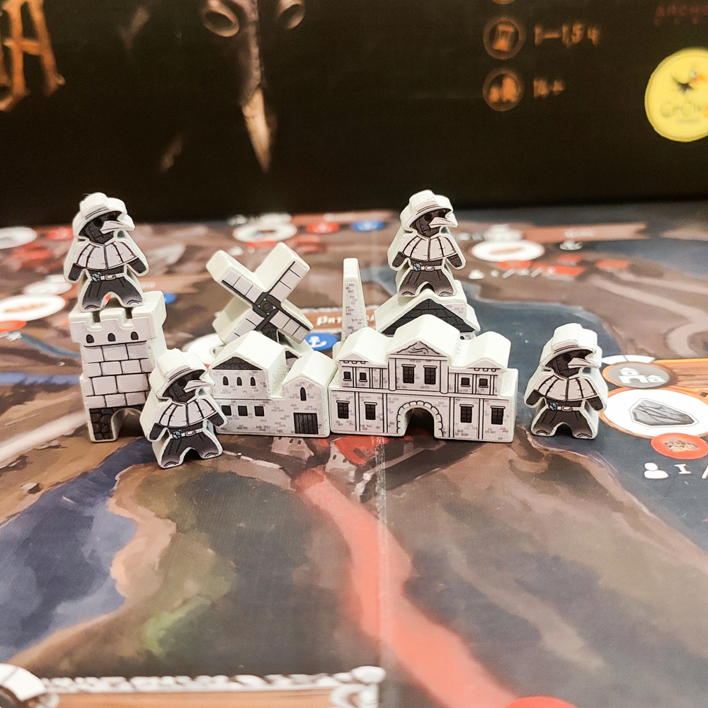 Стикерпак для настольной игры «Чума»