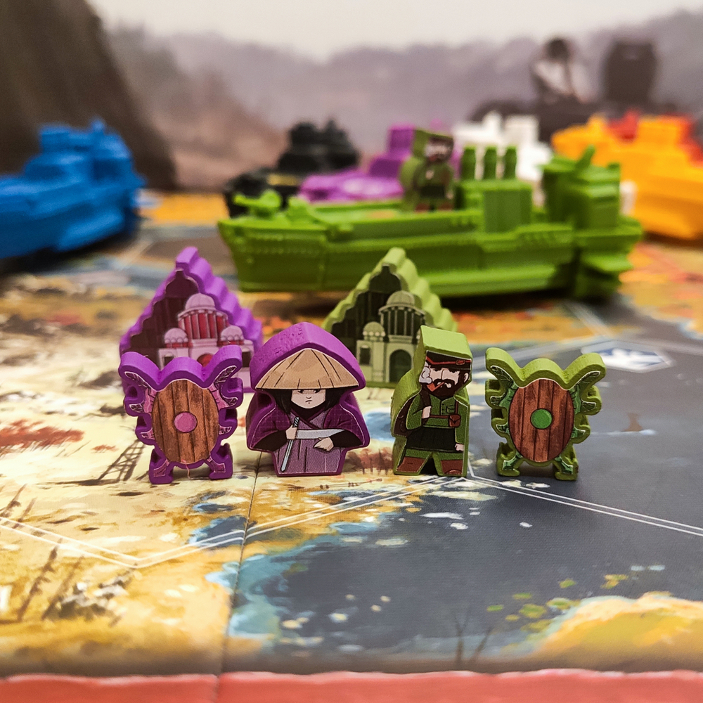 Стикерпак для дополнений «Серп. Захватчики из далёких земель» и «Серп. Небесный гамбит»