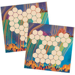 Набор плейматов №4 для настольной игры «Гармония»