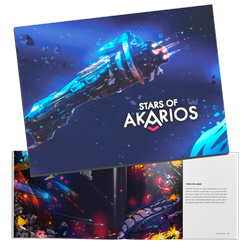 Артбук для игры «Звёзды Акариоса» (eng). Предзаказ-PZ-16258-artbook-crowdgames.ru-1