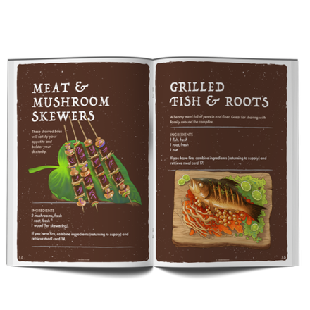 Артбук и кулинарная книга «Stonesaga. Наскальная история». Предзаказ