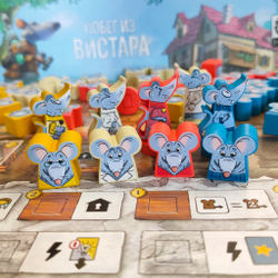 Стикерпак для настольной игры «Побег из Вистара»