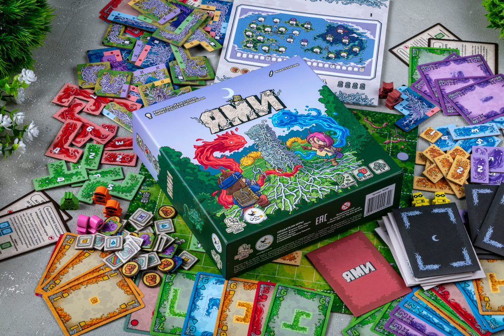 Настольная игра «Ями». Промо в подарок. Предзаказ