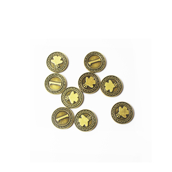 Металлические монеты «Миплкоин» для настольных игр (номинал «1»)