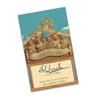 Наклейка с автографом Витала Ласерды. Предзаказ