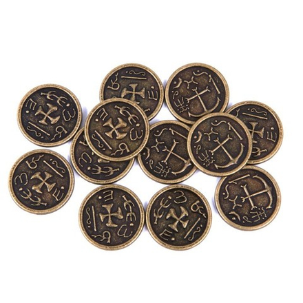 Комплект металлических монет «Крауды»