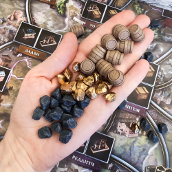 Набор реалистичных ресурсов для игры «Brass. Бирмингем»