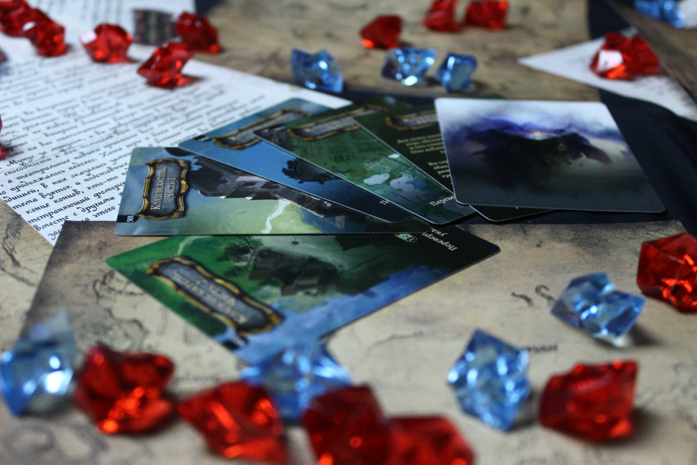 Промонабор «Поиск сокровищ» для игры «Осквернённый Грааль. Короли краха»