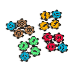 Voidfall. Enamel Painted Metal Structures