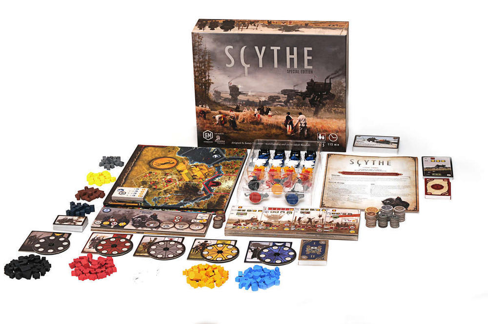 Серп (Scythe). Настольная игра от  Crowd Games