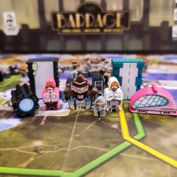 Стикерпак для настольной игры «Плотина»