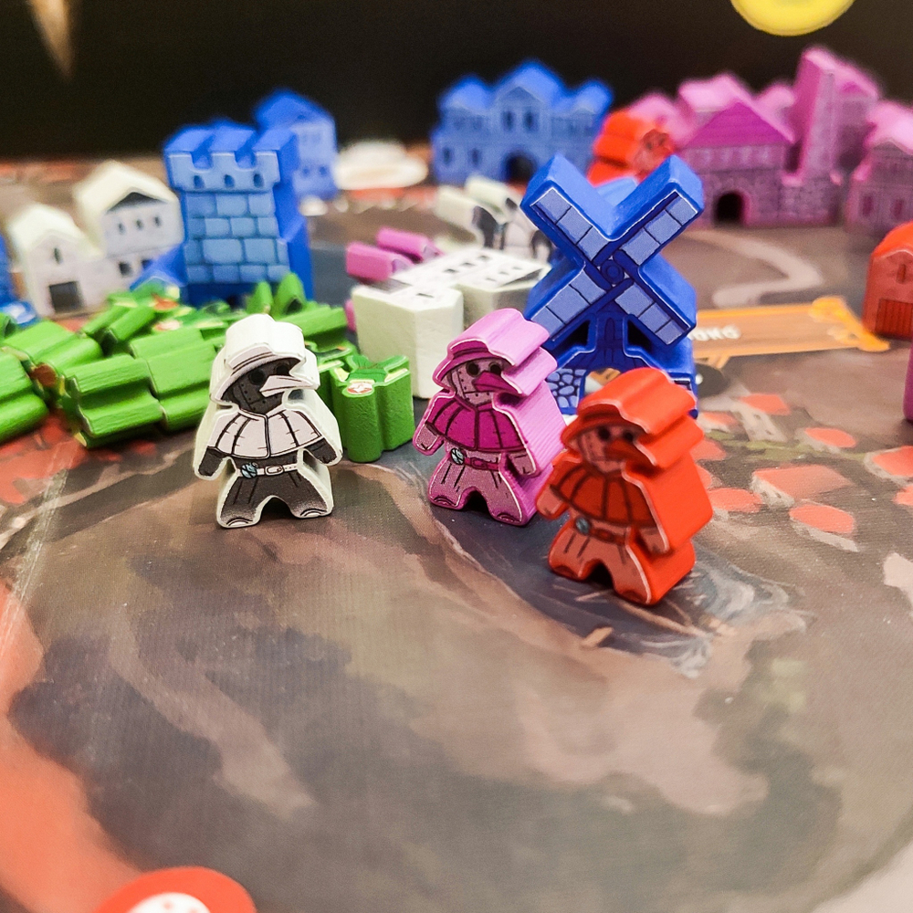 Стикерпак для настольной игры «Чума»