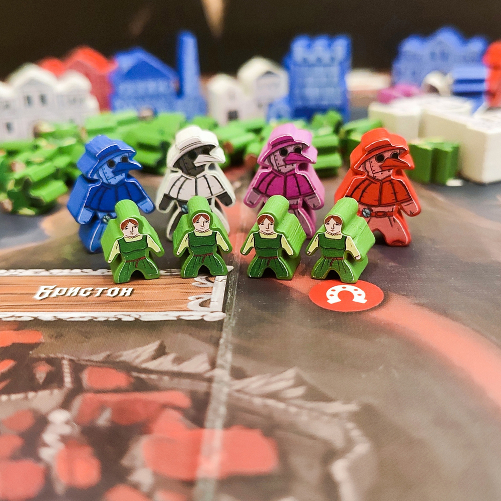 Стикерпак для настольной игры «Чума»