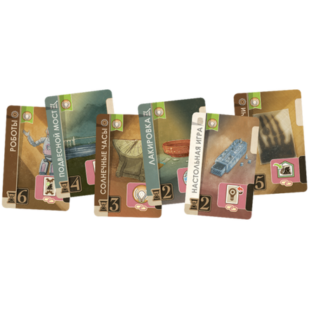 Набор промокарт для игры «Изобретения. Эволюция идей»