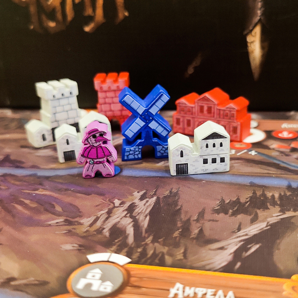 Стикерпак для настольной игры «Чума»