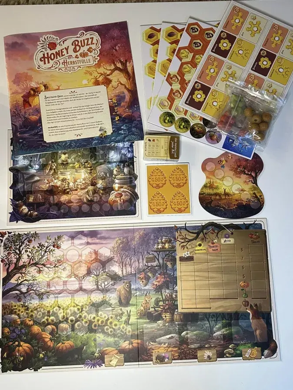 Honey Buzz. Fall Flavors. Retail Edition