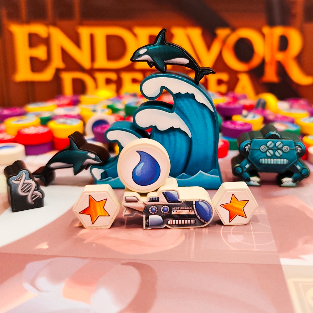 Стикерпак для настольной игры «Экспедиция. Морские глубины». Предзаказ