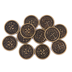 Комплект металлических монет «Крауды». Фото