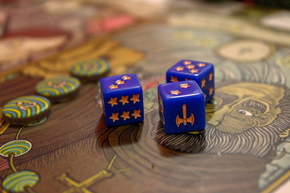 Кубики гильдий для игры «Феод»