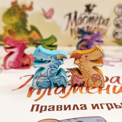 Стикерпак для настольной игры «Мастера пламени»