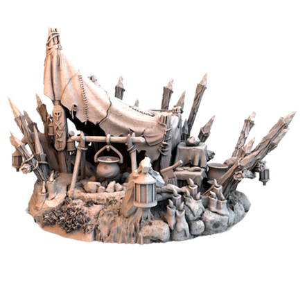 Осквернённый Грааль. Модульный лагерь