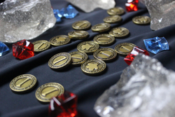 Металлические монеты «Миплкоин» для настольных игр (номинал «1»)