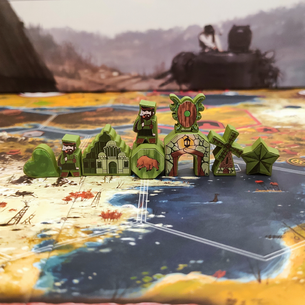 Стикерпак для дополнений «Серп. Захватчики из далёких земель» и «Серп. Небесный гамбит»