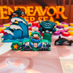 Стикерпак для настольной игры «Экспедиция. Морские глубины». Предзаказ