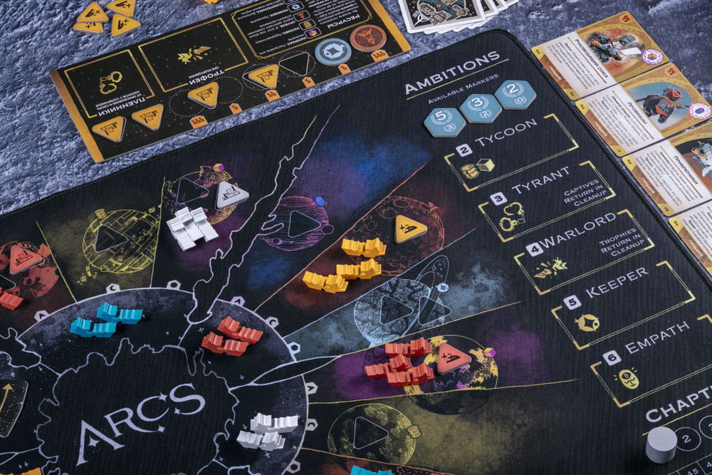 Плеймат для игры «Предел» (Arcs). Предзаказ