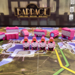 Стикерпак для настольной игры «Плотина»