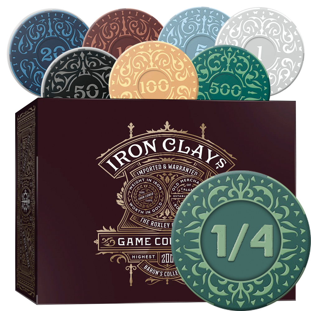 Набор из 200 фишек Iron Clays. Рассрочка. Платёж 1/4
