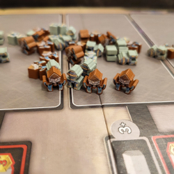 Стикерпак для дополнений к настольной игре «Плотина»