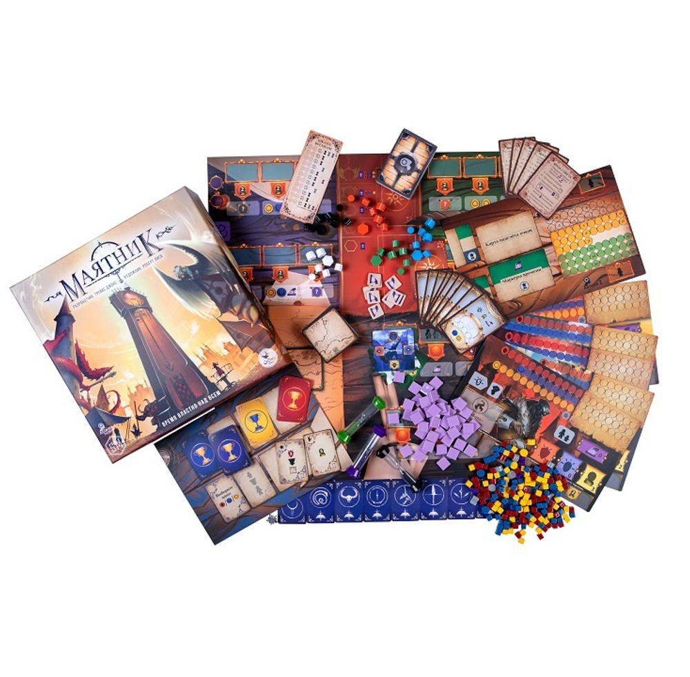 Компоненты настольной игры «Маятник»