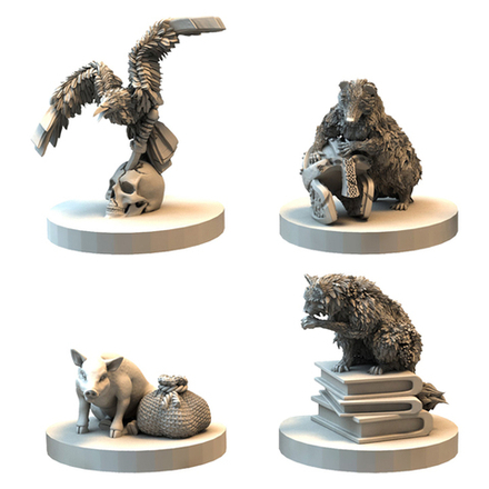 Набор животных-спутников для настольной игры «Осквернённый Грааль. Падение Авалона»