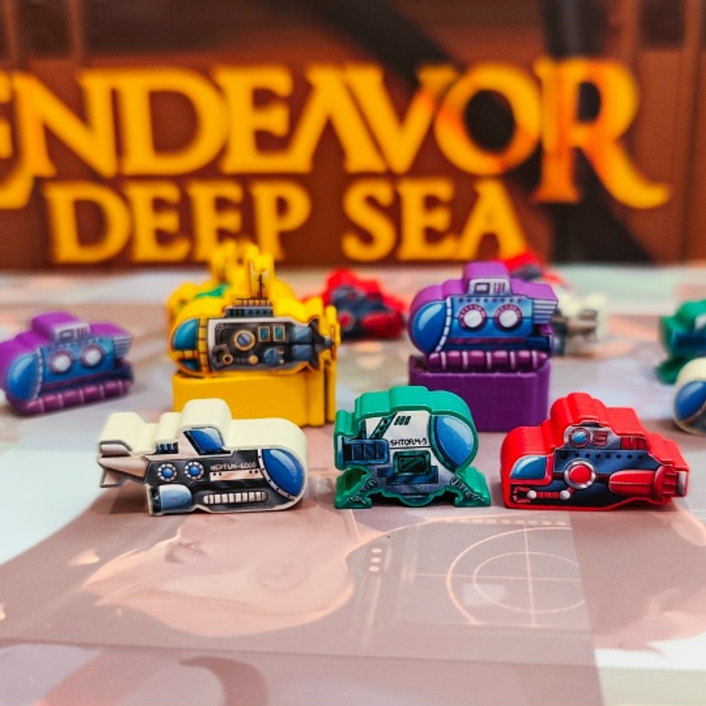 Стикерпак для настольной игры «Экспедиция. Морские глубины». Предзаказ