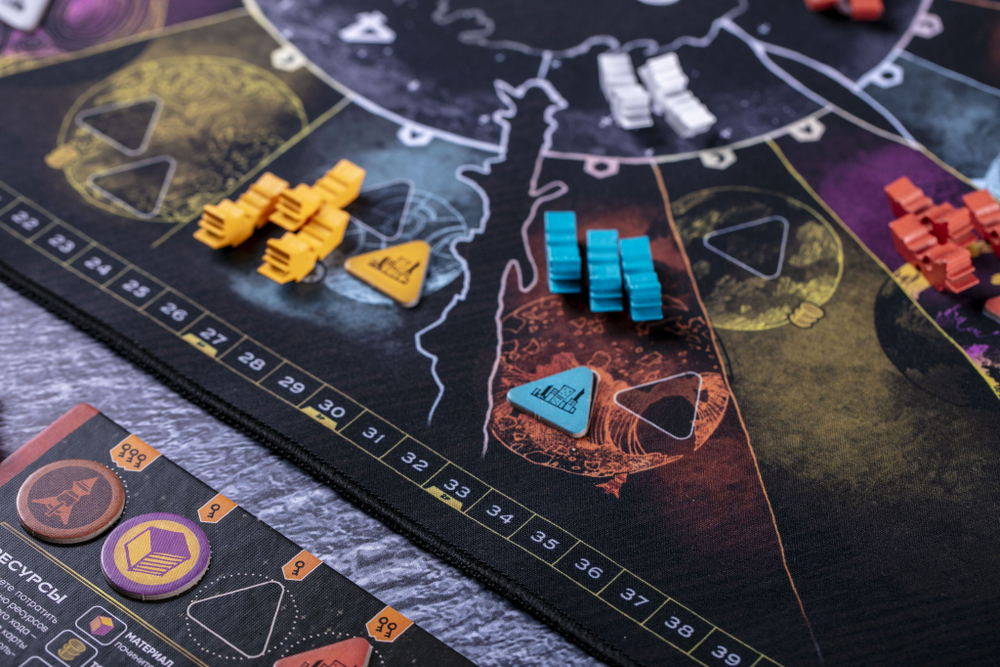 Рассрочка. Плеймат для игры «Предел» (Arcs). Платёж 1/4