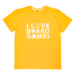 Футболка I love board games