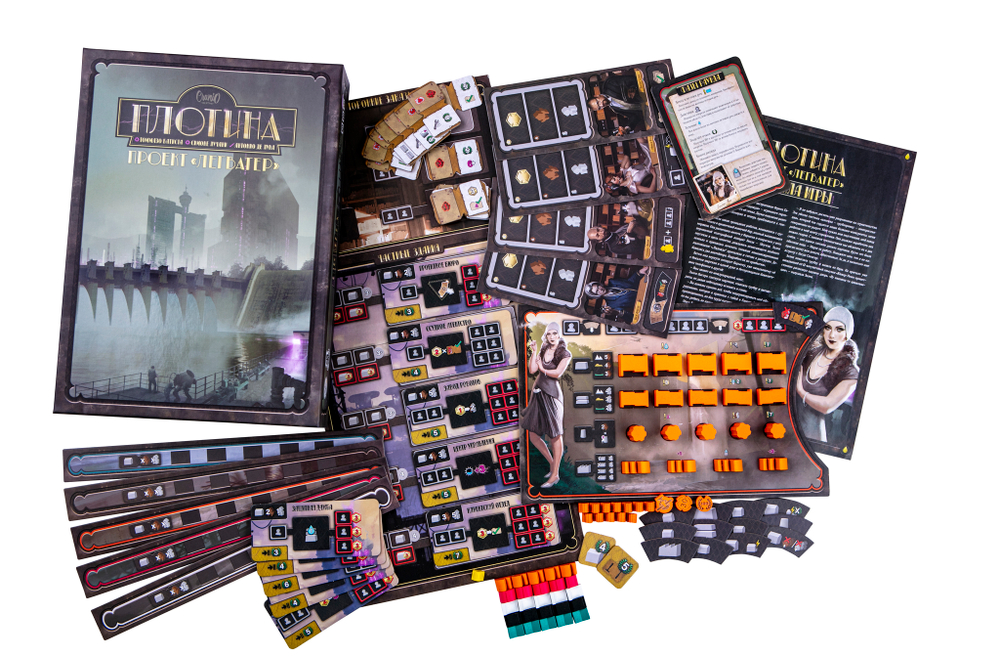 Настольная игра "Плотина. Проект Легватер" Barrage