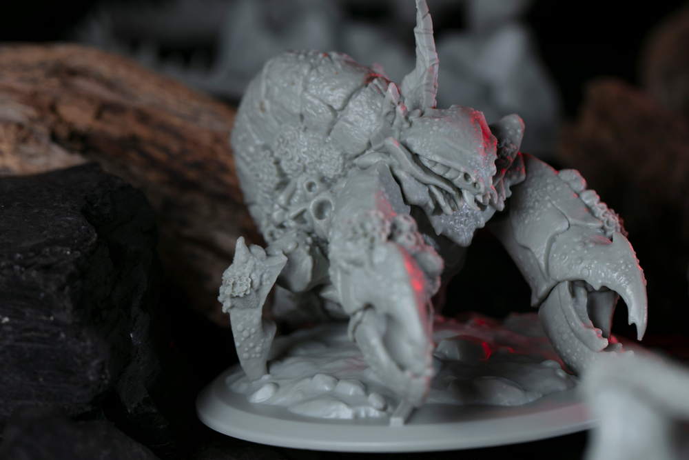 Миниатюра монстра Коровон для игры «Primal. Пробуждение»